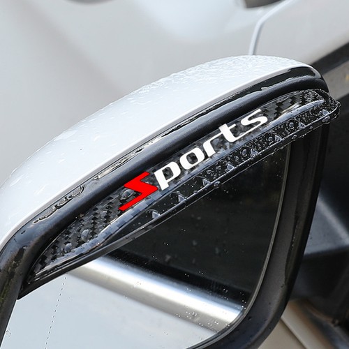 Carbon fiber sun visor rain - carbon,