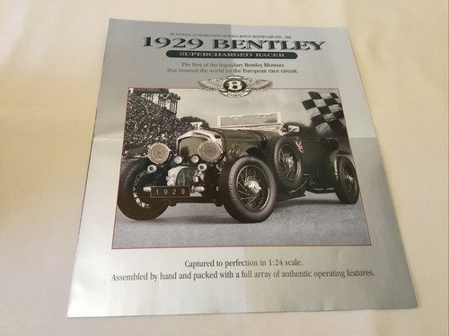 Franklin mint 1929 bentley - mint,