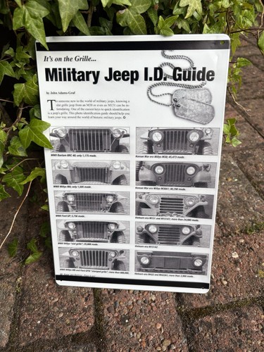 Military jeep grille guide - jeep,