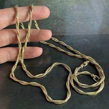 GROSSE Vintage Gold Tone Rope