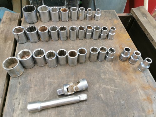 Vintage drive socket sets - vintage,