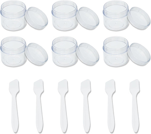 Pcs travel pots - 6, containers