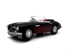 CZ 1:76 Black 1959 Austin Healey 3000 Convertible Model Diecast Display Car 