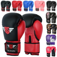 4oz 6oz 8oz Kids Boxing Gloves Junior Mitts PunchBag Children Gel Pad Glove