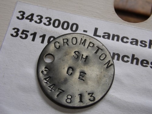 Ww2 relic dogtag identity - relic, disc