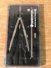064c Vintage Staedtler Mars Masterbow Compass Set Incomplete