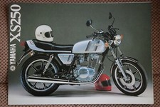 Yamaha XS250 1979 model brochure. Perfect condition.