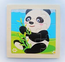 9 pcs Wooden Jigsaw Puzzles