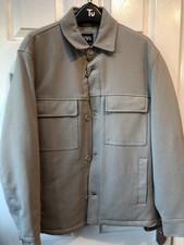 Zara Men’s Grey Coat Size S Brand New With Tag £60
