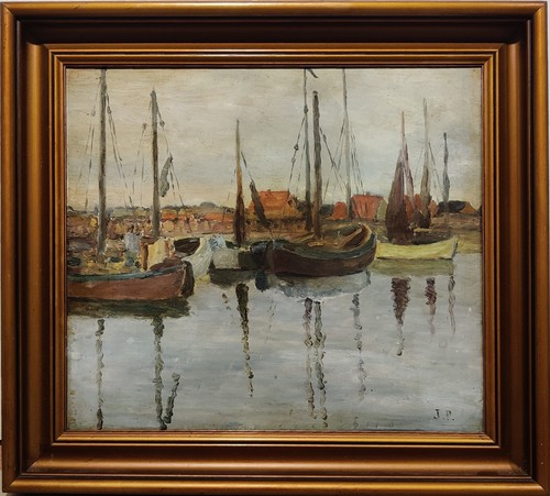 Fishing trawler harbor - fishing,