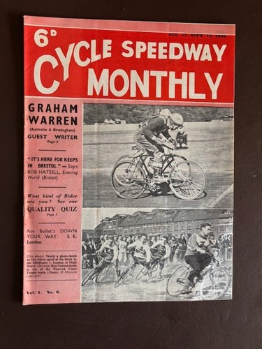 Cycle speedway monthly - speedway,