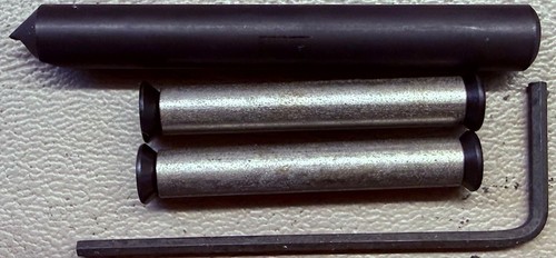 Threaded receiver pin kit - pin, with