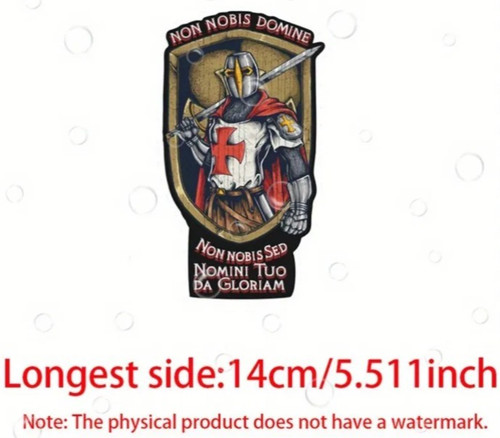 Knights templar car sticker - knights,