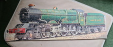 Chad Valley vintage wooden jigsaw puzzle King George V Great Western steam train
