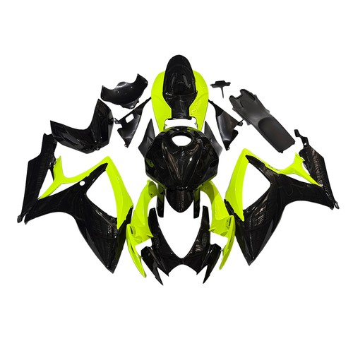 Black fluorescent yellow abs - fluorescent,