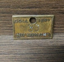Deep Navigation Colliery Brass Token 39