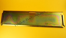 1 x Oblong Metal Number Plate