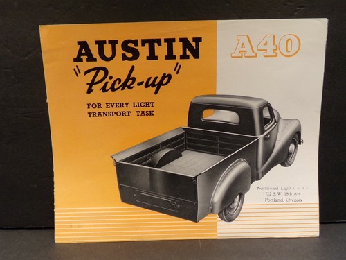 Austin a40 pick - for, every