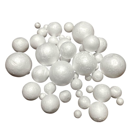 42pc styrofoam ball - 42pc, mix