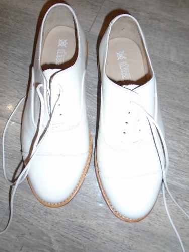 White leather tropical - white,