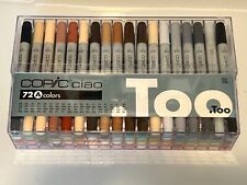 SET OF 72 COPIC CIAO ALCOHOL BASED MARKERS - SET A