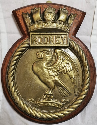Hms rodney solid bronze ship - rodney,