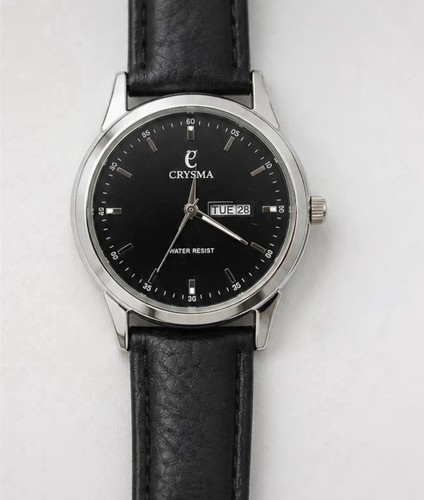 Mens black dial - dial, watch