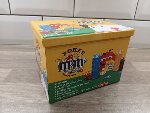 Peanut boxed poker - m&m's,
