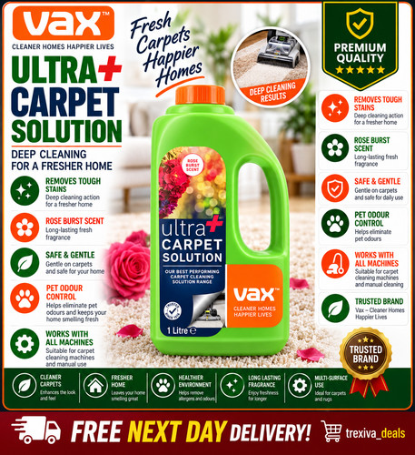 Vax ultra carpet cleaning - carpet,