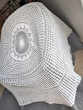 Vinted white round 200cm in