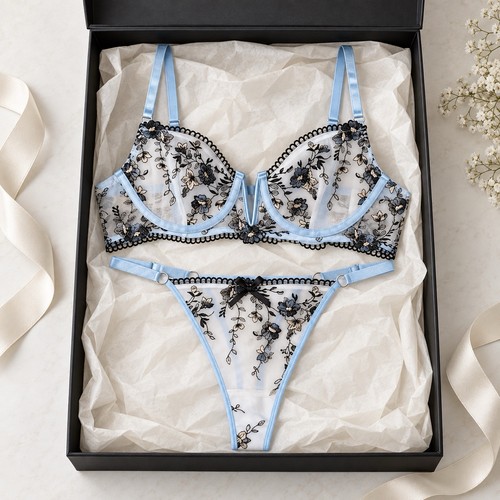 Beautiful baby blue lingerie - baby,