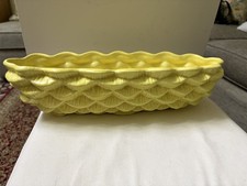 Sylvac Pottery oblong yellow pine cone Planter or vase,2833