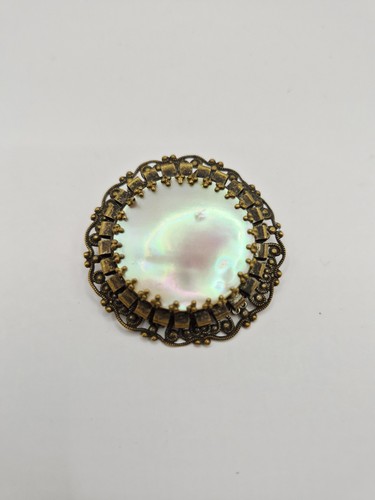 1940s french brooch mother - brooch,