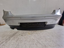 2009 BMW 118D E87 Mk1 5 Door Hatchback Silver Rear Bumper 870119348