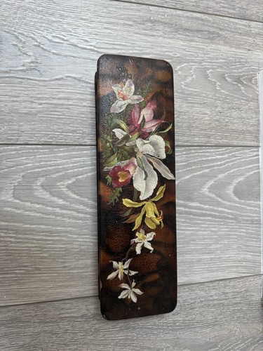 Hand painted box probably - hand,