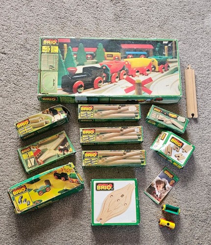 Vintage brio train - vintage, and