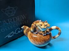 Cheshire Cat Teapot Tea Pot Paul Cardew Alice in Wonderland Boxed FCD 12323