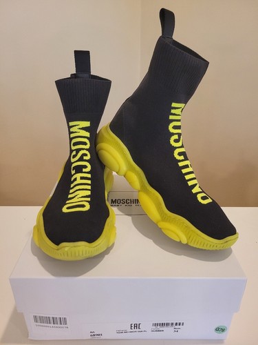 Moschino logo sock sneakers