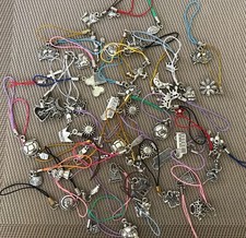 Mobile Phone Strap Handbag Charm Pendant Job lot 75 gms