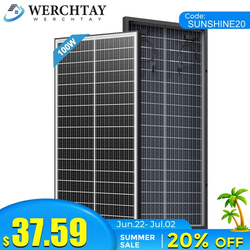 100watt type bifacial solar - 100watt,