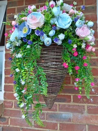 Artificial hanging basket - hanging,
