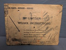 Lincoln Welder Instruction