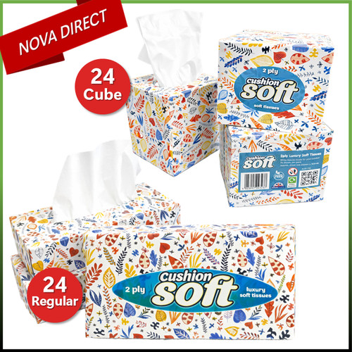 Facial tissues ply cushion - tissues,