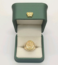 18ct Vintage Family Crest /Seal Ring