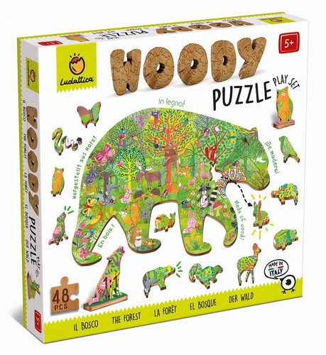 Ludattica woody puzzle - woody,