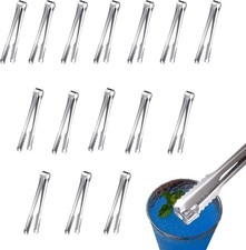 Ice Cube Tongs Small Stainless