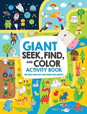 Giant Seek, Find and Color