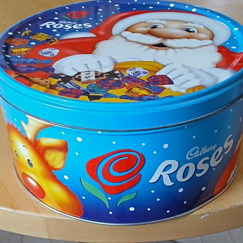 Cadbury roses round christmas - cadbury,