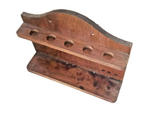 Vintage Wooden PRR Pipe Rack
