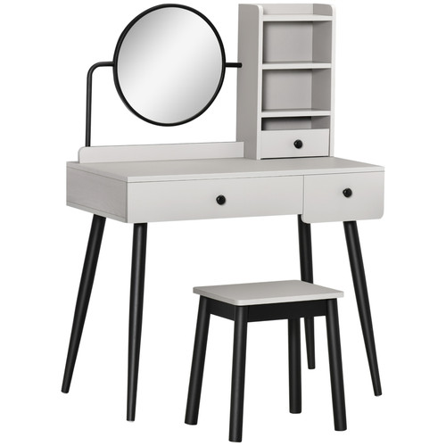 Dressing table set with - table,